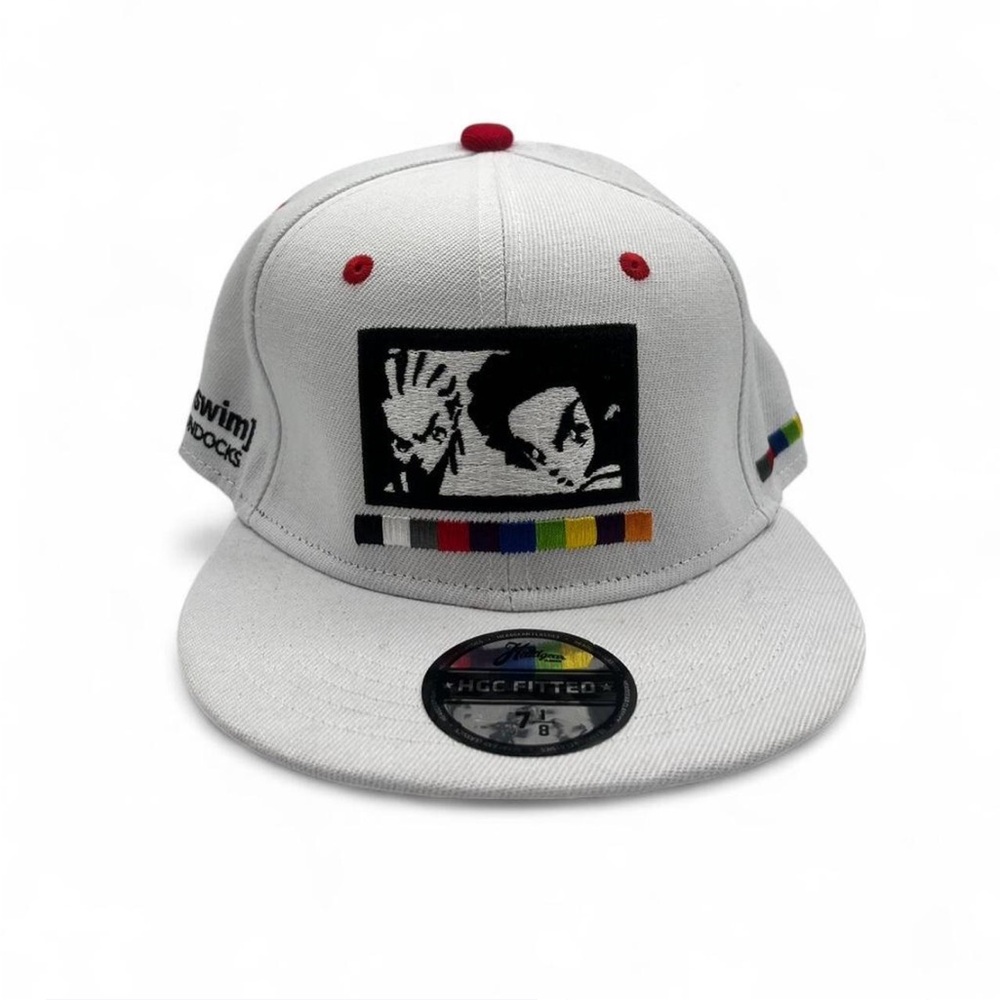 The Boondocks White Fitted Hat size 7 1/8